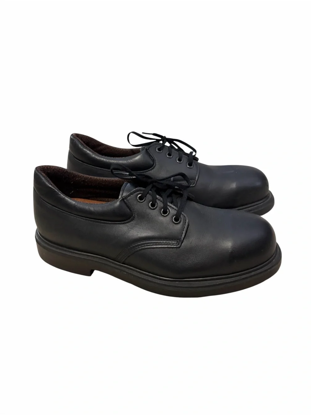 Red Wing Shoes 4408 Oxford Mens 10.5 Black Leather Round Steel Toe